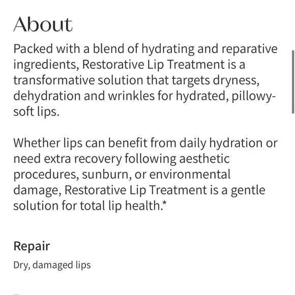 NIB Rescue MD Restorative Lip Treatment - Picture 5 of 7